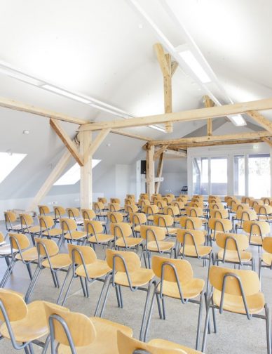 Konferenzsaal im Leutkircher Bürgerbahnhof